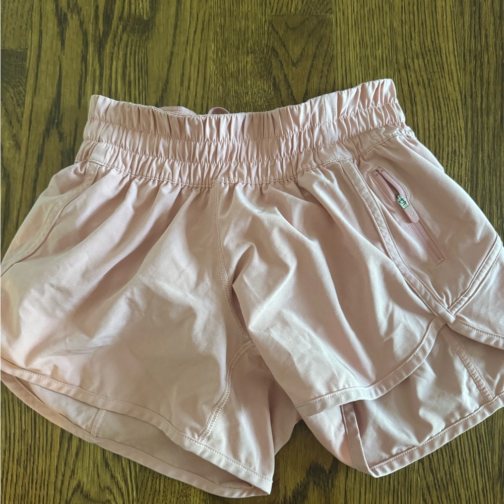 Lululemon Track That Shorts - Light Pink - Size 4